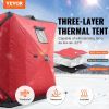 VEVOR 3-4 Person Outdoor Portable Ice Shelter Pop-Up Ice Fishing Shanty Tent