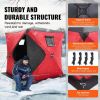 VEVOR 3-4 Person Outdoor Portable Ice Shelter Pop-Up Ice Fishing Shanty Tent