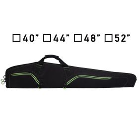 Scoped Rifle Cases Tactical Shotgun Gun Bag (Color: Black, size: 48in)