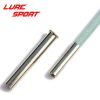 LureSport 5 sets Brass Ferrules Chrome Plated Rod connecting tube Mix Size Rod Building Component Repair Pole DIY Accessory