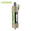 Miniwell L630 Portable Outdoor Water Filter Survival Kit with Bag for Camping ,Hiking & Travelling