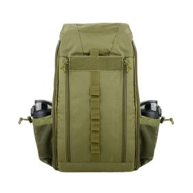 Mountaineering Tactical Medical Backpack Outdoor Hiking Cycling Emergency Supplies Package Multi-functional Oxford Cloth Bag (Color: Green)