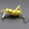 Fishing Bionic Grasshopper Lure; Wobbler Hard Bait For Freshwater 3g/0.11oz 35mm/1.38in